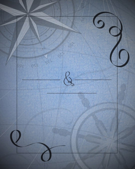 Nautical Wedding Guest Book : Wedding Guest Book - Nautical Theme