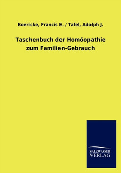 Taschenbuch Der Homoeopathie Zum Familien-Gebrauch