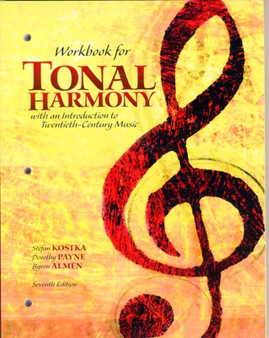 TONAL HARMONY WORKBOOK