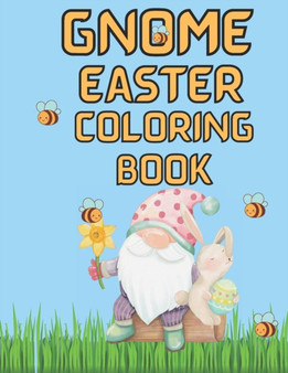 Gnome Easter Coloring Book : Dwarves cute coloring book for kids : 1
