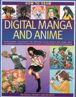 How to Draw Digital Manga and Anime by Tim Seelig - Paperback