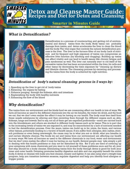 Detox and Cleanse Master Guide : Recipes and Diet for Detox and Cleansing