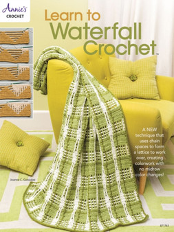 Learn to Waterfall Crochet by Joanne C. Gonzalez - Paperback