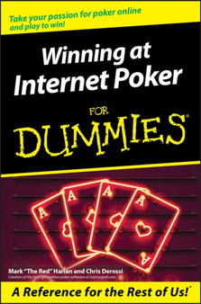 Winning at Internet Poker For Dummies by Mark Harlan - Paperback