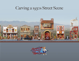 Carving a 1930s Street Scene by Caricature Carvers of America - Paperback