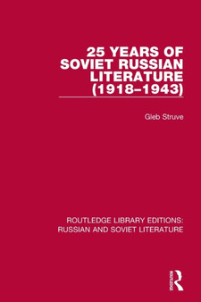 25 Years of Soviet Russian Literature (1918???1943)