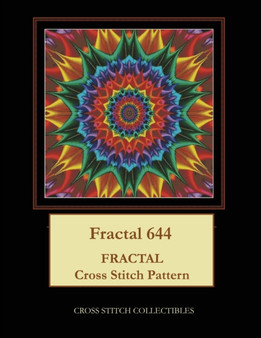 Fractal 644 : Fractal Cross Stitch Pattern by Kathleen George - Paperback