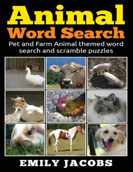Animal Word Search by Emily Jacobs - Paperback