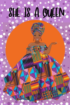 Queen Journal Purple by Hatina Covington - Paperback