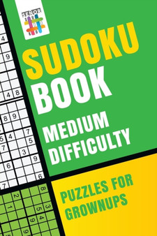 Sudoku Book Medium Difficulty Puzzles for Grownups by Senor Sudoku - Paperback