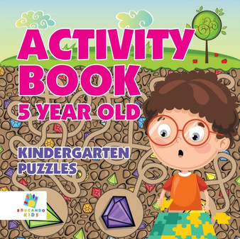 Activity Book 5 Year Old Kindergarten Puzzles by Educando Kids - Paperback