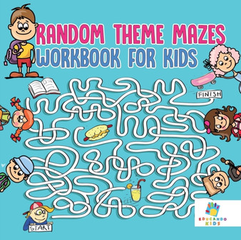Random Theme Mazes Workbook for Kids by Educando Kids - Paperback