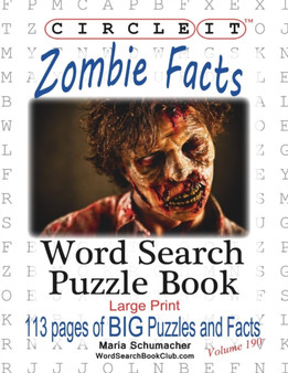 Circle It, Zombie Facts, Word Search, Puzzle Book by Lowry Global Media LLC - Paperback