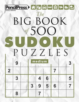 The Big Book of 500 Sudoku Puzzles Extreme (with answers) by Sudoku Puzzle Books - Paperback