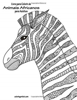Livro para Colorir de Animais Africanos para Adultos : 1