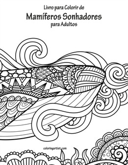 Livro para Colorir de Mamiferos Sonhadores para Adultos : 1