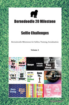 Bernedoodle 20 Milestone Selfie Challenges Bernedoodle Milestones for Selfies, Training, Socialization Volume 1
