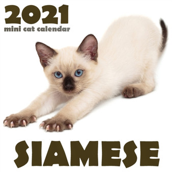 Siamese 2021 Mini Cat Calendar