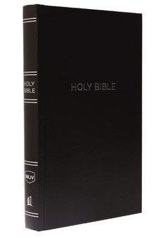 NKJV, Pew Bible, Hardcover, Black, Red Letter, Comfort Print : Holy Bible, New King James Version