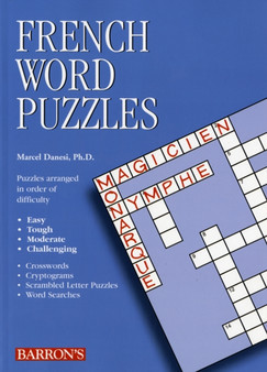 French Word Puzzles by Marcel Ph.D. Danesi - Paperback