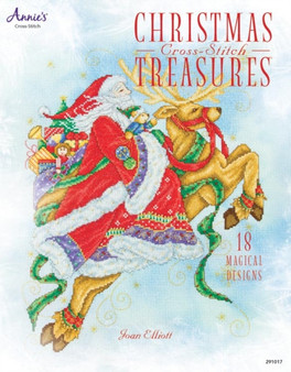 Christmas Cross-Stitch Treasures : 18 Magical Designs by Joan Elliott - Paperback