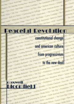 Peaceful Revolution : Constitutional Change and American Culture from Progressivism to the New Deal