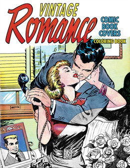 Vintage Romance Comic Book Covers Coloring Book by Craig Yoe - Paperback