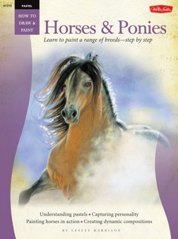 Horses & Ponies (Pastel) by Lesley Harrison - Paperback