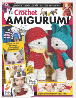 Crochet Amigurumi 1 : !Teje tu primer amigurumi, paso a paso! by Evia Ediciones - Paperback Crochet Amigurumi 1 : !Teje tu primer amigurumi, paso a paso! by Evia Ediciones - Paperback