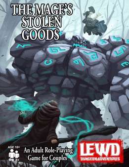 Lewd Dungeon Adventures : The Mage's Stolen Goods: An Adult Role-Playing Game for Couples by Sky Corgan - Paperback