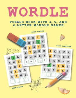 Wordle Puzzle Book With 4, 5, and 6 - Letter Wordle Games : A Daily Word Game Wordle Challenge by Ala Books - Paperback