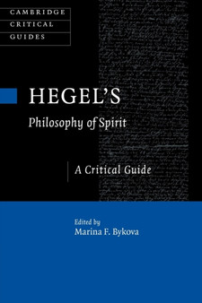 Hegel's Philosophy of Spirit : A Critical Guide