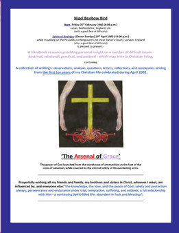 The Arsenal of Grace : confidence out of suffering