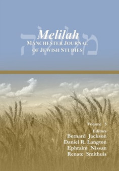 Melilah: Manchester Journal of Jewish Studies (2008) : 5