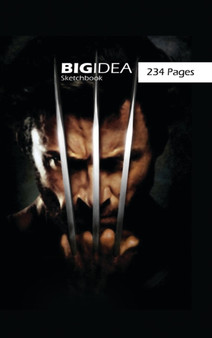 Big Idea Sketchbook, 234 Pages (Angry Logan) by Night Hauler - Hardback