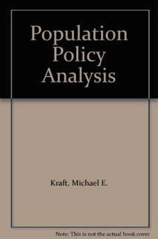 Population Policy Analysis : Issues in American Politics