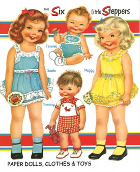 Six Little Steppers Paper Dolls by Jenny Taliadoros - Paperback
