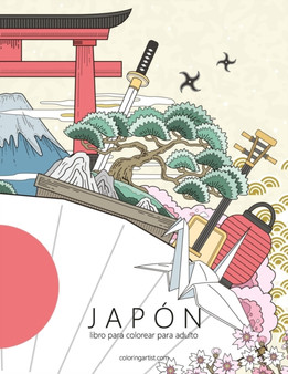 Japon libro para colorear para adultos 1 : 1 by Nick Snels - Paperback