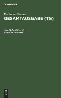 1916-1918 : Die niederlandische Uebersee-Trust-Gesellschaft. Der englische Staat und der deutsche Staat. Weltkrieg und Voelkerrecht. Frei Finland. Theodor Storm Menschheit und Volk. Rezensionen