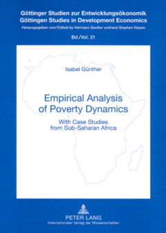 Empirical Analysis of Poverty Dynamics : With Case Studies from Sub-saharan Africa : 21