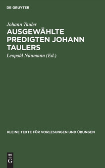 Ausgewahlte Predigten Johann Taulers : 127