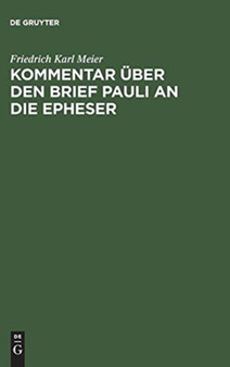 Kommentar uber den Brief Pauli an die Epheser