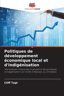 Politiques de developpement economique local et d'indigenisation