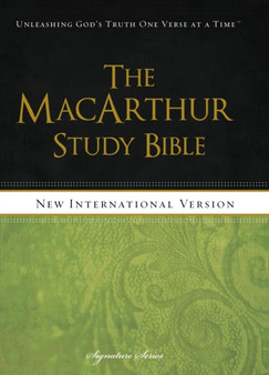 NIV, The MacArthur Study Bible, Hardcover : Holy Bible, New International Version