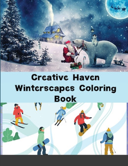 Creative Haven Winterscapes Coloring Book (Creative Haven Coloring Books) by Personaldev Books1 - Paperback