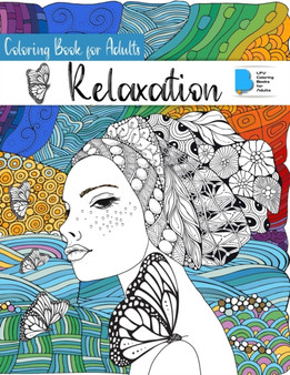 Coloring Book for Adults Relaxation : Adult Coloring Books: Women, Men, Flowers, Animals and Garden Designs Stress Relieving Designs for Relaxation High Resolutions Gorgeous Coloring Book by Coloring Books For Adults - Paperback