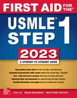 First Aid for the USMLE Step 1 2023 by Tao Le - Paperback