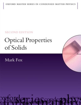 Optical Properties of Solids : 3 by Mark Fox - Paperback