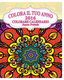 Colora Il Tuo Anno 2016 Colorare Calendario by Jason Potash - Paperback