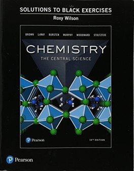Student Solutions Manual (Black Exercises) for Chemistry : The Central Science by Theodore Brown - Paperback